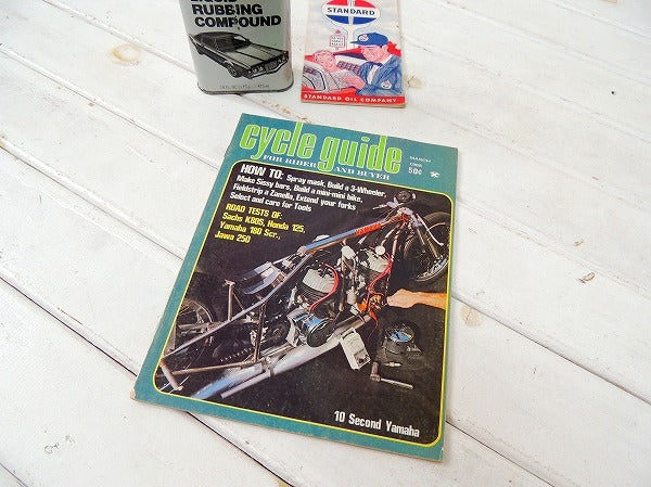 【cycle guide/1968/JAWA250 CALIF.】ビンテージ・オートバイ雑誌・USA