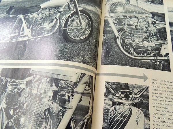 【cycle guide/1968/JAWA250 CALIF.】ビンテージ・オートバイ雑誌・USA