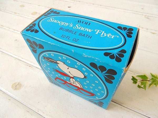 【SNOOPY】AVON・スヌーピー・デッドストック箱付き・70'sヴィンテージ・バブルバスボトル