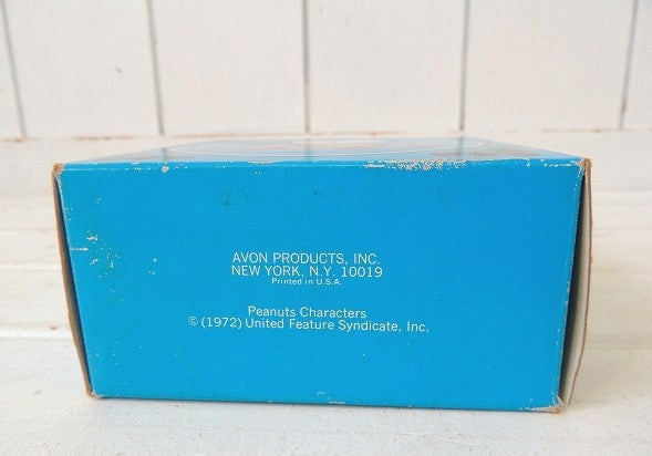 【SNOOPY】AVON・スヌーピー・デッドストック箱付き・70'sヴィンテージ・バブルバスボトル