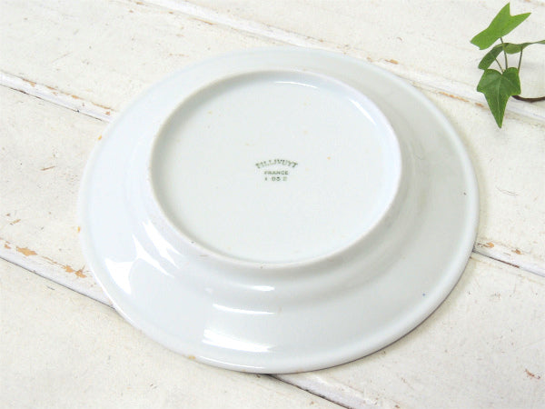 ピリヴィッツ フランス 磁器・レストラン メニュー・1852・アンティーク・プレート 皿