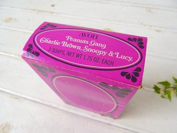【スヌーピー】AVON・ピーナッツギャング・デッドストック・70'sヴィンテージ・ソープセット