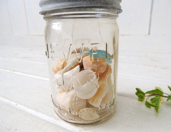 【Improved GEM】カナダ製・アンティーク・ガラスジャー/ガラス容器/保存ビン