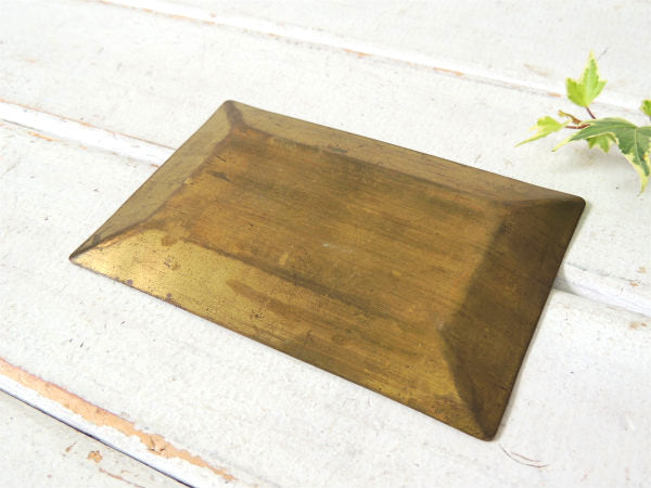 Lange Jeweler アールヌーヴォー 真鍮 ノベルティ アンティーク トレイ ジュエリートレイ アクセサリートレイ