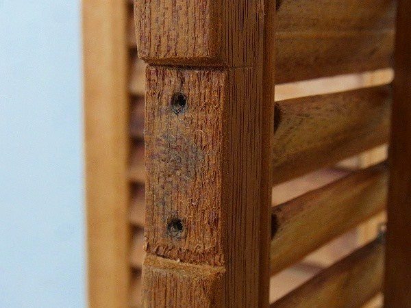 木製・アンティーク・ルーバー/ヴォレー/シャッター/建具　USA