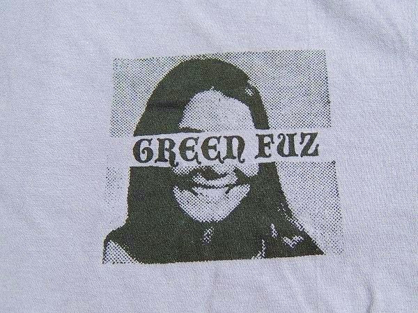 【GREEN FUZ】グリーンファズ・ダークグレーTシャツ&ステッカー&缶ホルダー・3点セット(M)