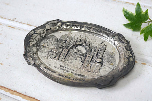 Grotto of the Redemption スーベニア品 ヴィンテージ トレイ 灰皿 里帰り品