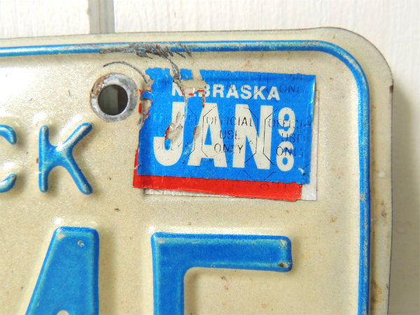 【ネブラスカ州・NEBR TRUCK・FARM】トラックナンバー・ヴィンテージ・ナンバープレート