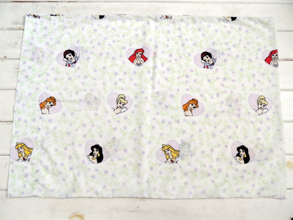 【ディズニープリンセス】アリエル&白雪姫&シンデレラ&オーロラ姫&ベル・ピロケース/枕カバー
