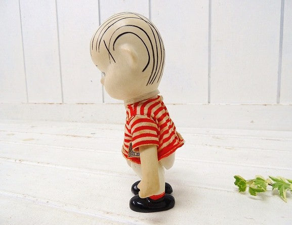 ライナス ピーナッツの仲間たち・1966年・ヴィンテージ・ポケットドール 人形