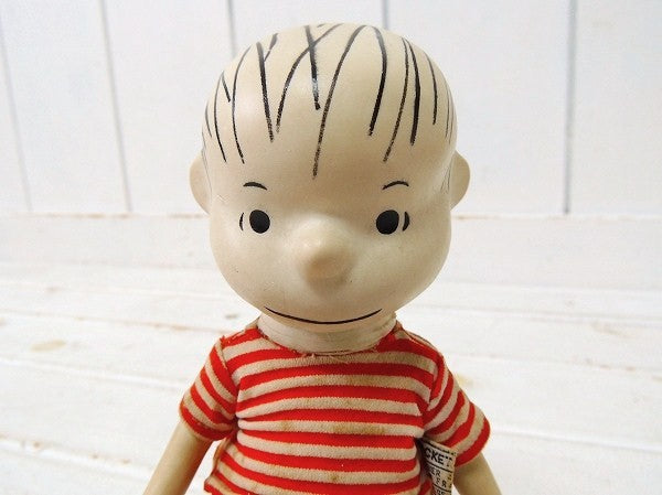 ライナス ピーナッツの仲間たち・1966年・ヴィンテージ・ポケットドール 人形
