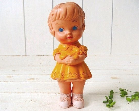 【エドワード モブレイ】青い目の女の子・60'sヴィンテージ・ラバードール/人形/ドール USA