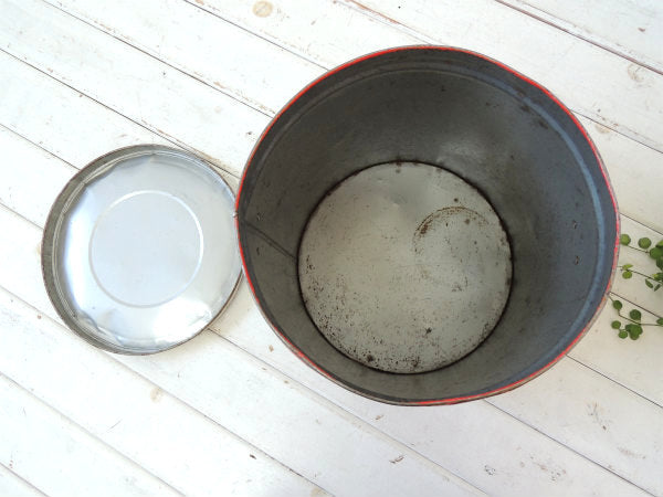 【Tasty Taters】ポテトチップス・ビンテージ・ティン缶/チップス缶/菓子缶 USA