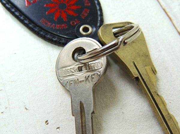 【CHEVROLET /シボレー/自動車】キーホルダー・鍵2本付きUSA・ビンテージ