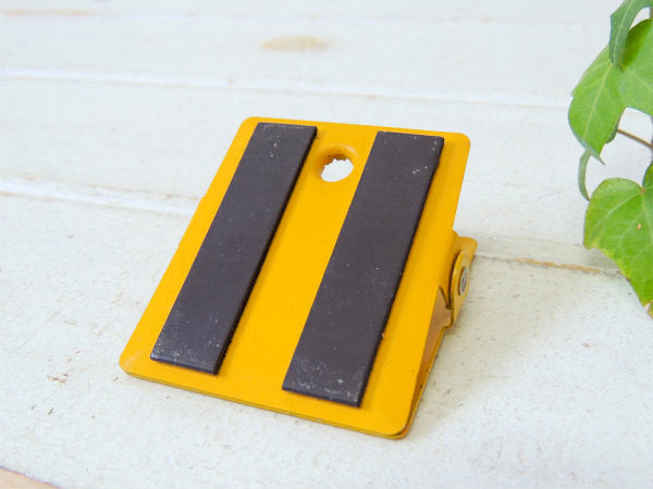 USA シェブロン CHEVRON マグネット付き ノベルティ ヴィンテージ ペーパー クリップ モーター系 ガレージ USA