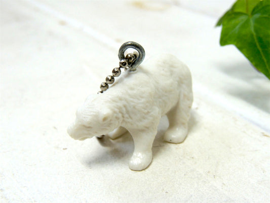 【白くま/ホワイトベア】デッドストック・ビンテージ・キーホルダー・USA・アクセサリー