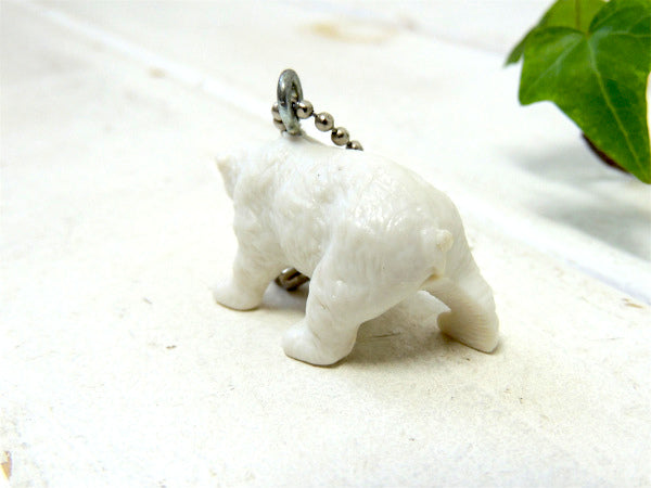 【白くま/ホワイトベア】デッドストック・ビンテージ・キーホルダー・USA・アクセサリー