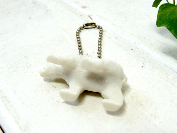 【白くま/ホワイトベア】デッドストック・ビンテージ・キーホルダー・USA・アクセサリー