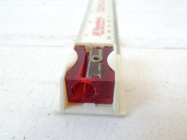 【1960~1970s】アメリカ不動産会社・アドバタイジング・ビンテージ・鉛筆削り+ルーラー・定規