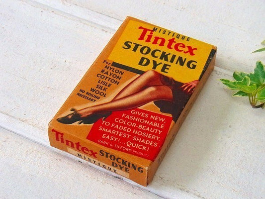 【Tintex】カラフルなパッケージ・アンティーク・紙箱/古箱　USA
