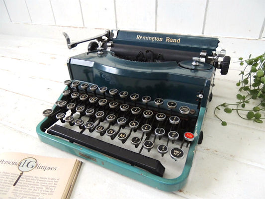 Remington Rand 1930'〜 MODEL 1 レミントンランド　アンティーク　英文　タイプライター MADE IN U.S.A.