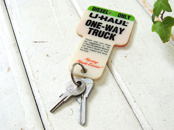 【U-HAUL・TRUCK】U-ホール・ヴィンテージ・アドバタイジング・キーホルダー・トラック・US