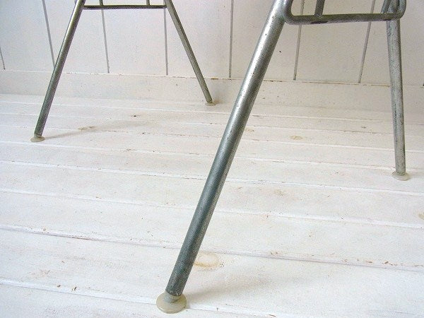 【ハーマンミラー】イームズ・ヴィンテージ・シェルサイドチェア・FRP・クリームイエロー　USA