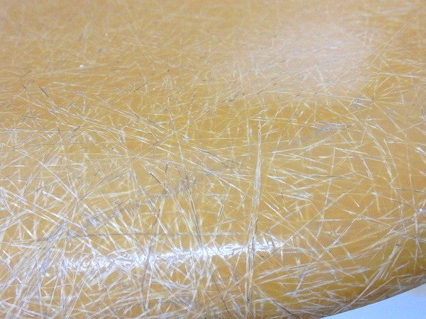 【ハーマンミラー】イームズ・ヴィンテージ・シェルサイドチェア・FRP・クリームイエロー　USA