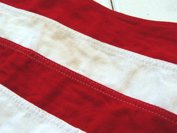 【アメリカ合衆国・50星・刺繍】ヴィンテージ・星条旗・アメリカンフラッグ・US