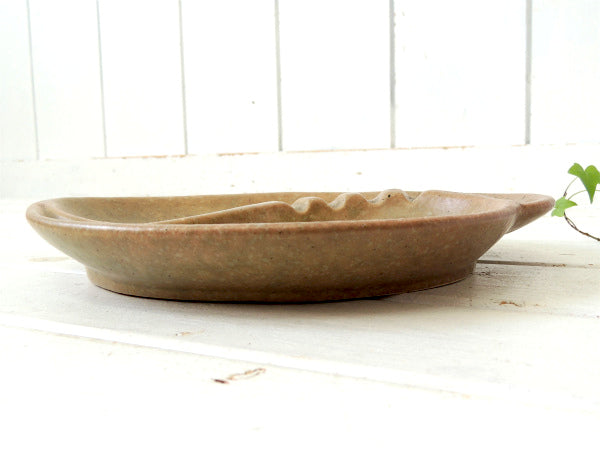 【ミッドセンチュリー&アトミックデザイン・陶器製】セパレート・ヴィンテージ・灰皿・アシュトレイ