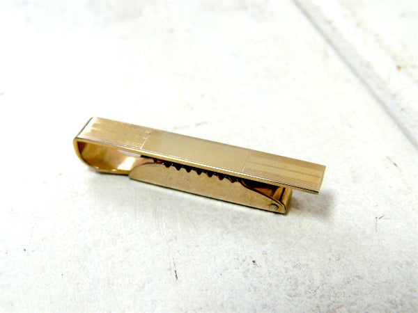 【SWANK社製・シンプルデザイン・ゴールド色】アンティーク&ヴィンテージ・タイピン