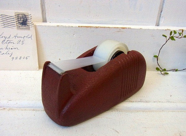 【Scotch/スコッチ】古いアイアン製・アンティーク・テープカッター　USA