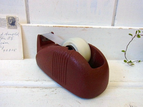 【Scotch/スコッチ】古いアイアン製・アンティーク・テープカッター　USA