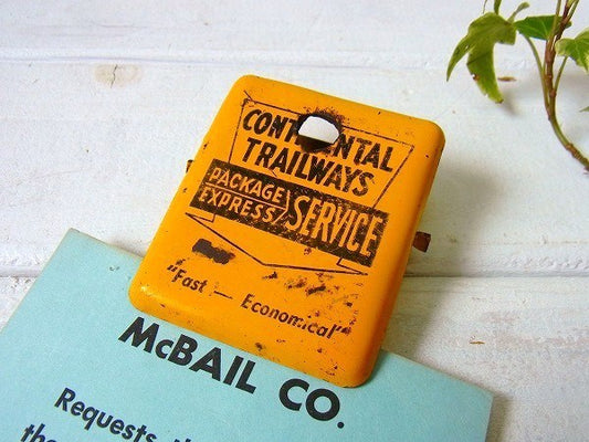 コンチネンタル トレイルウェーズ バス会社 アドバタイジング ヴィンテージ クリップ ペーパークリップ USA