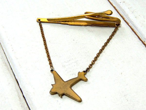 HICKOK 飛行機 航空機  USA アンティーク ヴィンテージ タイピン 1930年～40年代 第二次世界大戦