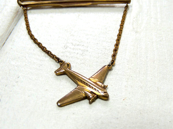 HICKOK 飛行機 航空機  USA アンティーク ヴィンテージ タイピン 1930年～40年代 第二次世界大戦