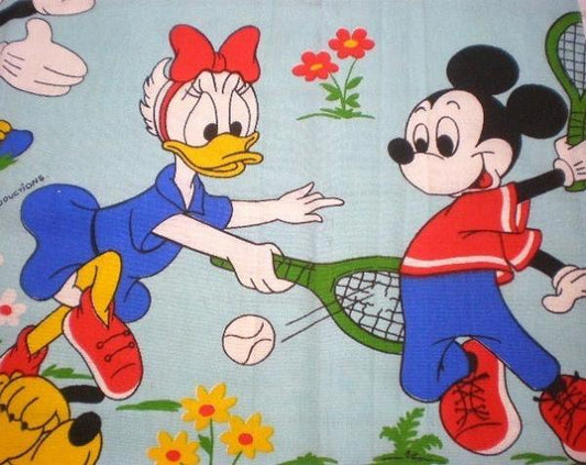 ディズニー　ミッキー&ミニー・ヴィンテージ・カーテン　USA
