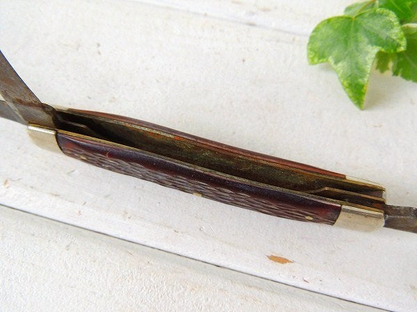 SCHRADE WALDEN ポケットナイフ・USA・ビンテージ・刃・キャンプ・アウトドア・ナイフ