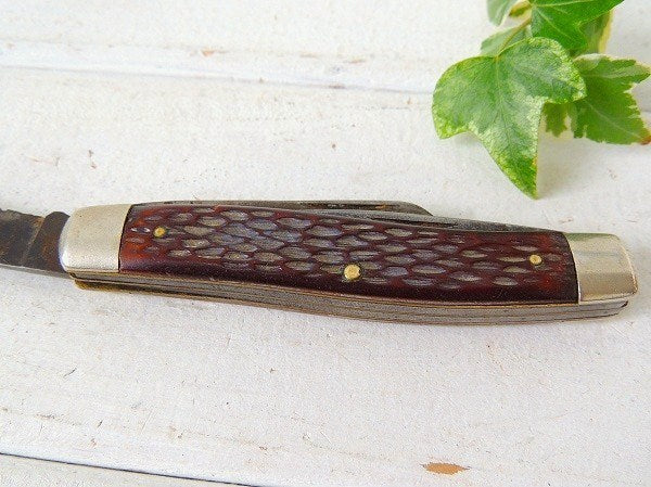 SCHRADE WALDEN ポケットナイフ・USA・ビンテージ・刃・キャンプ・アウトドア・ナイフ