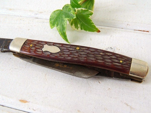 SCHRADE WALDEN ポケットナイフ・USA・ビンテージ・刃・キャンプ・アウトドア・ナイフ