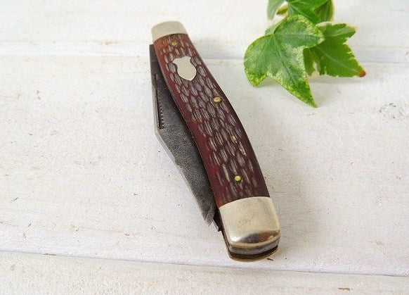 SCHRADE WALDEN ポケットナイフ・USA・ビンテージ・刃・キャンプ・アウトドア・ナイフ