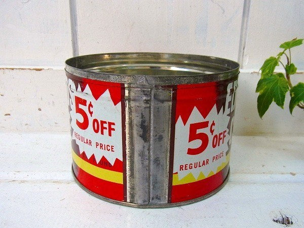 【EDWARDS COFFEE】SAFEWAY・ブリキ製・ヴィンテージ・コーヒー缶 USA