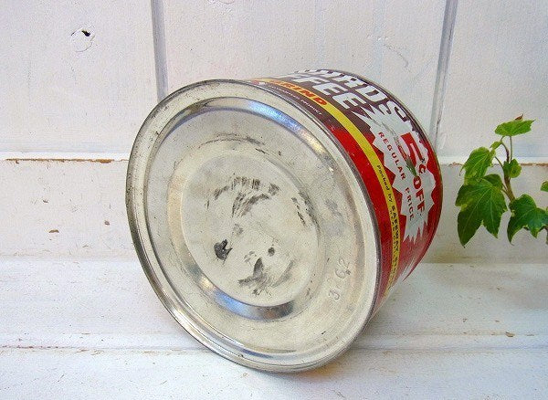 【EDWARDS COFFEE】SAFEWAY・ブリキ製・ヴィンテージ・コーヒー缶 USA