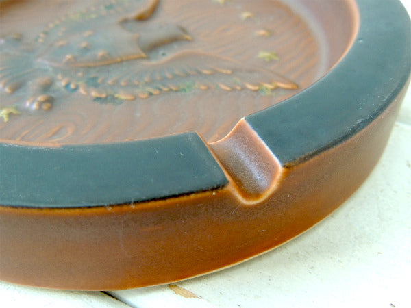 【US ARMY】ミリタリー・鷲・イーグル・陶器製・アンティーク・灰皿・アシュトレイ