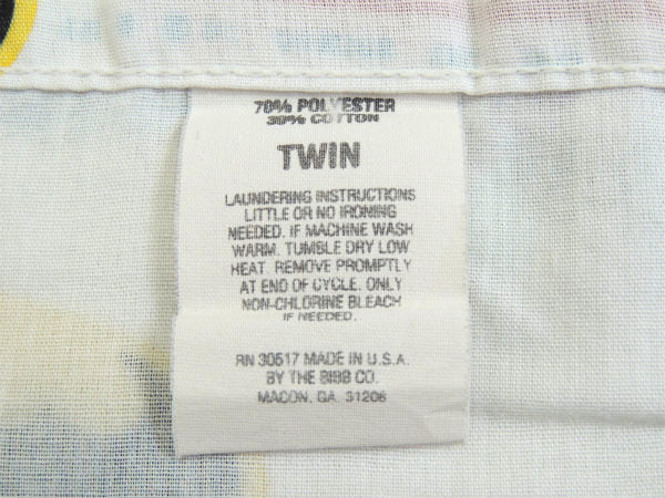 【BATMAN】バットマン・1989年・ヴィンテージ・ユーズドシーツ(フラットタイプ) USA