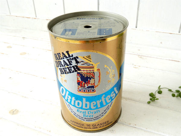 【Oktoberfest・BEER】ビール会社・ヴィンテージ・アドバタイジング・ブリキ缶・看板