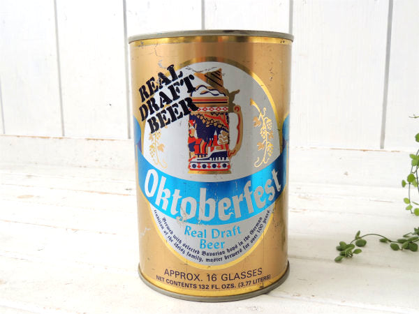 【Oktoberfest・BEER】ビール会社・ヴィンテージ・アドバタイジング・ブリキ缶・看板