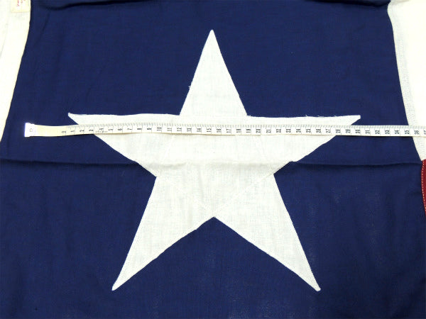 【★テキサス州旗】コットン100%・アメリカ・USA・フラッグ・ビンテージ・デッドストック・旗