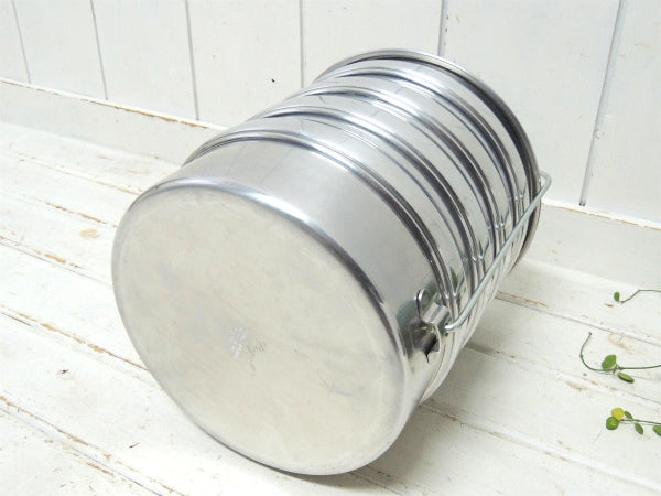 【Regal Ware・50s】キャンプ・クッカー・アルミ製・ビンテージ・フライパン&皿セット袋付き