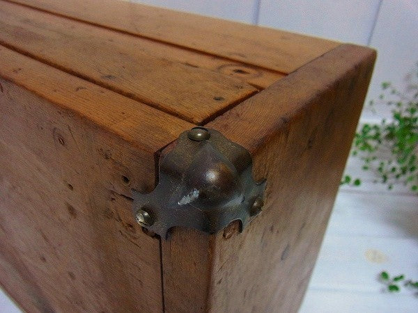 アンティーク・木箱/ツールボックス/ツールケース/工具箱/裁縫箱/USA